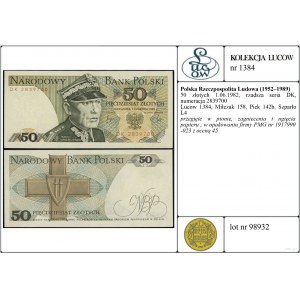 Poland, 50 zloty, 1.06.1982