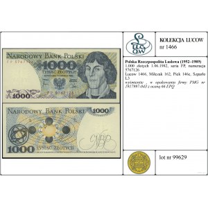 Poland, 1,000 zloty, 1.06.1982