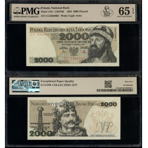 Poland, 2,000 zloty, 1.06.1982