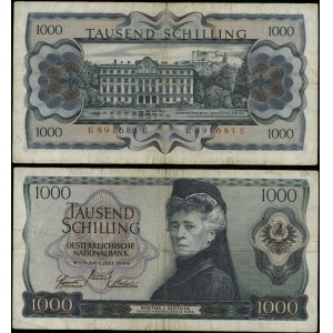 Austria, 1,000 shillings, 1.07.1966