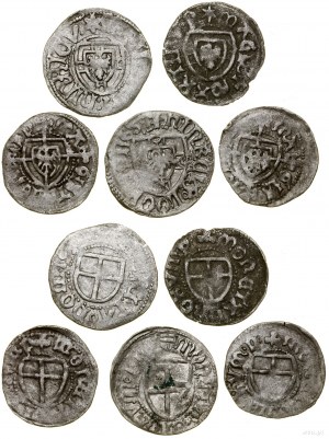 Teutonic Order, set of 5 x shekels