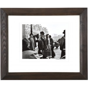 ROBERT DOISNEAU, Le baiser de l’Hotel de Ville