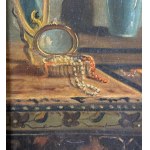UNIDENTIFIED SIGNATURE, Woman looking into a mirror