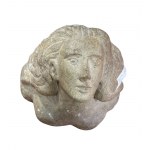 Woman's Face with her gaze directed upwards