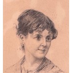 Vincenzo Caprile, Portrait of a young woman - Vincenzo Caprile