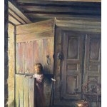 SCUOLA EUROPEA, Interior with a girl