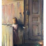 SCUOLA EUROPEA, Interior with a girl
