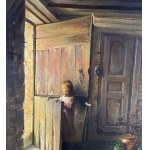 SCUOLA EUROPEA, Interior with a girl