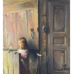 SCUOLA EUROPEA, Interior with a girl
