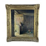 SCUOLA EUROPEA, Interior with a girl