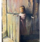 SCUOLA EUROPEA, Interior with a girl