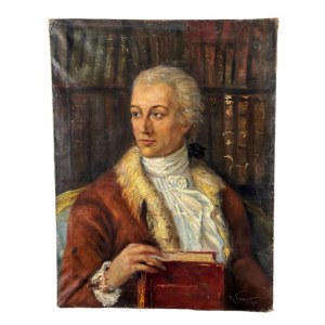 UNIDENTIFIED SIGNATURE, Portrait of a scholar