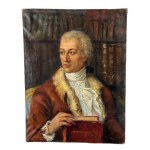 UNIDENTIFIED SIGNATURE, Portrait of a scholar