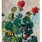 ANGELA CARUGATI, Plant with flowers - Angela Carugati (1881 - 1977)