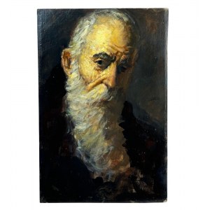 ANONIMO, Portrait of an elderly man with a beard