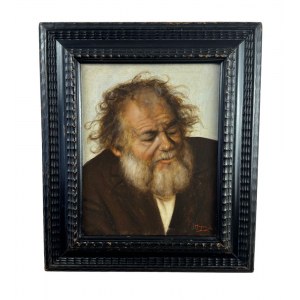 UNIDENTIFIED SIGNATURE, Portrait of a Bearded Man.