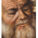 UNIDENTIFIED SIGNATURE, Portrait of a Bearded Man.