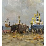 R. TOZZI, Boats on Dry Land. - R. Tozzi