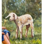 ANONIMO, Shepherd with a flock