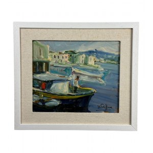 UNIDENTIFIED ARTIST, Seascape at Pozzuoli