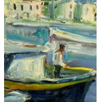 UNIDENTIFIED ARTIST, Seascape at Pozzuoli