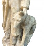 UNIDENTIFIED SIGNATURE, Shepherd with a dog