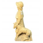UNIDENTIFIED SIGNATURE, Shepherd with a dog
