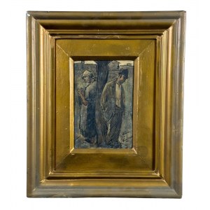ANTONIO ASTURI, Two figures - Antonio Asturi