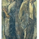ANTONIO ASTURI, Two figures - Antonio Asturi