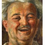 UNIDENTIFIED SIGNATURE, Portrait of a smiling man