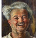 UNIDENTIFIED SIGNATURE, Portrait of a smiling man