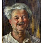 UNIDENTIFIED SIGNATURE, Portrait of a smiling man