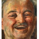 UNIDENTIFIED SIGNATURE, Portrait of a smiling man