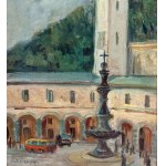 ANGELA CARUGATI, Exterior of a cathedral - Angela Carugati (1881 - 1977)