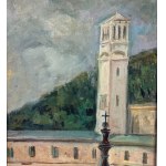 ANGELA CARUGATI, Exterior of a cathedral - Angela Carugati (1881 - 1977)