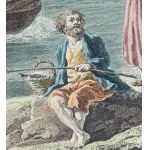 ANONIMO, Seascape with Figures and Architecture