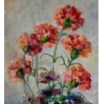 ANGELA CARUGATI, Vase with Flowers - Angela Carugati