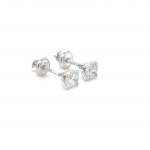 EARRINGS IN WHITE GOLD 0.99 GR WITH DIAMONDS - ER40205
