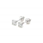 EARRINGS IN WHITE GOLD 0.99 GR WITH DIAMONDS - ER40205