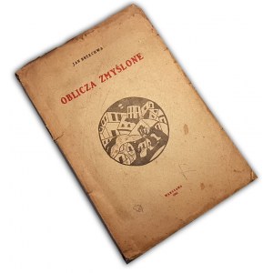 BRZECHWA - OBLICZA ZMYŚLONE wyd. 1926 Debiut książkowy Poety.