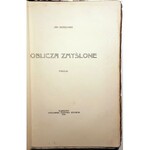 BRZECHWA - OBLICZA ZMYŚLONE wyd. 1926 Debiut książkowy Poety.