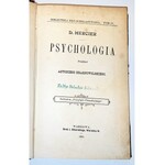 MERCIER- PSYCHOLOGIA wyd. 1901