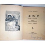 AMICIS- SERCE wyd. 1946  okładka SZANCER