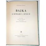 PUSZKIN- BAJKA O RYBAKU I  RYBCE wyd.1952r.