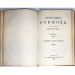 HUMBOLDT- PODRÓŻE PO AFRYCE I AMERYCE t.1-2 (komplet w 1 wol.) Wilno 1861