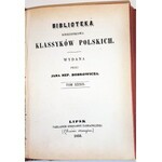 WORONICZ - DZIEŁA POETYCZNE t. 1-3 (komplet w 1 wol.) wyd. 1853r.