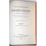 BONIECKI- KSIĄŻĘTA SZLĄZCY Z DOMU PIASTÓW t.1-3 wyd. 1874