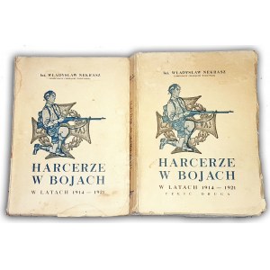 NEKRASZ- HARCERZE W BOJACH W LATACH 1914 -1921 t.1-2 (komplet)