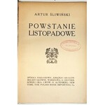 ŚLIWIŃSKI- POWSTANIE LISTOPADOWE wyd. 1911