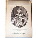 LESSER- KRÓLOWIE POLSCY wizerunki zebrane i rysowane przez Alexandra wyd. 1860 oprawa